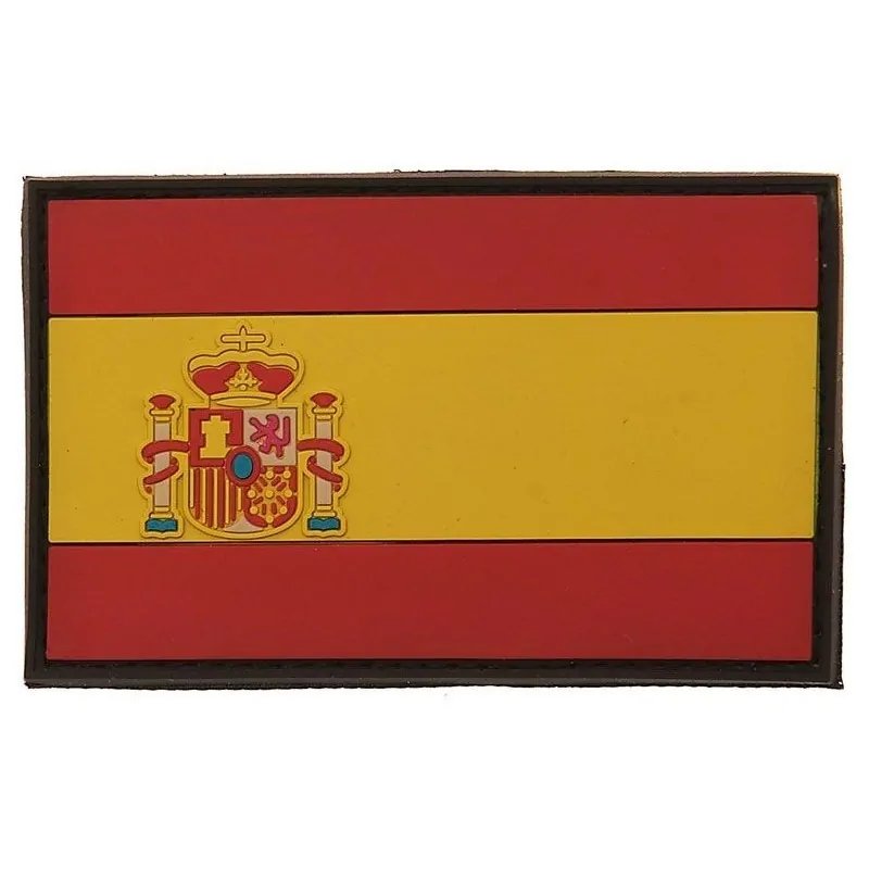 Patch 3D PVC Spain country flag