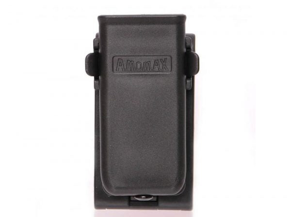 AMOMAX UNIVERSAL PISTOL MAGAZINE POUCH - BLACK