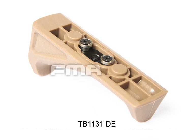 ANGLED GRIP FOR KEY-MOD HANDGUARD - TAN