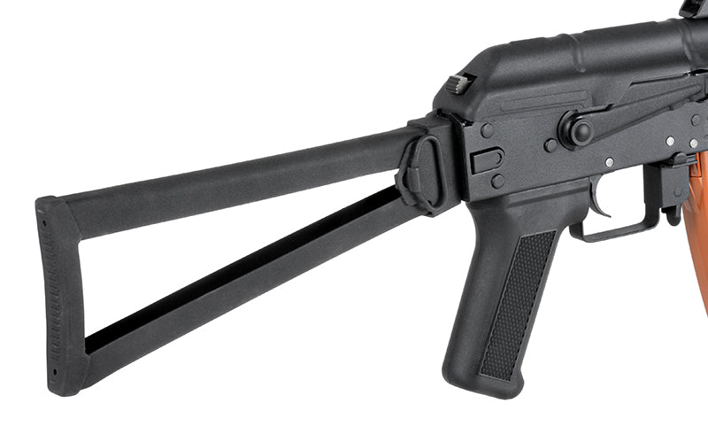 DOUBLE BELL AKS-74U STEEL AND WOOD
