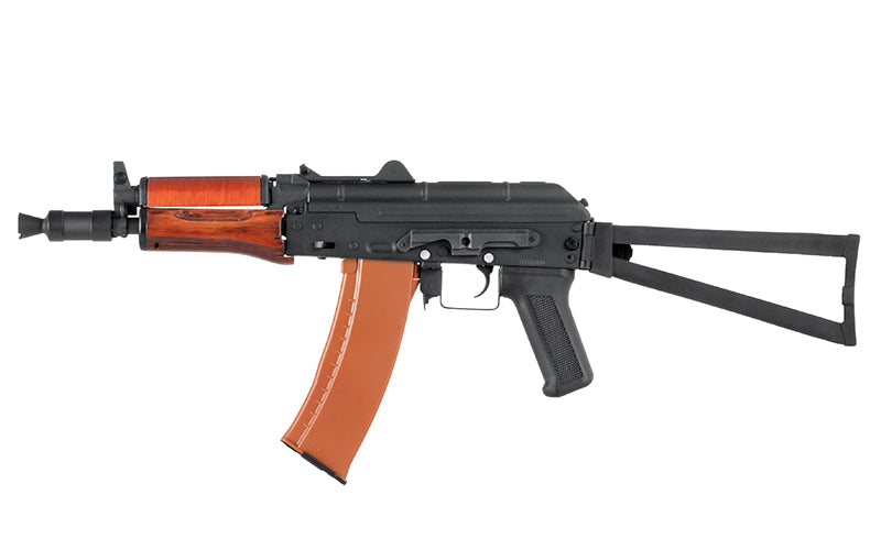 DOUBLE BELL AKS-74U STEEL AND WOOD