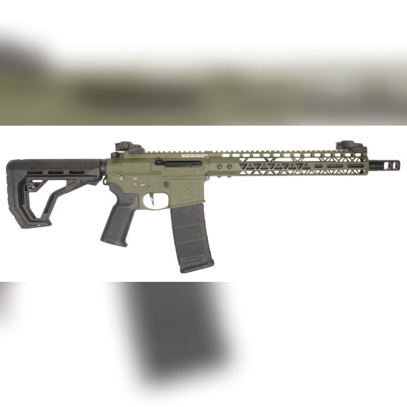 Delta Armory FREYA R15 SKELETON 13" Gen.2 – Full‑Metal, Fully Upgraded, ETU, Olive