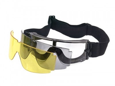 GOGGLES GX-1000 WITH 3 GLASSES