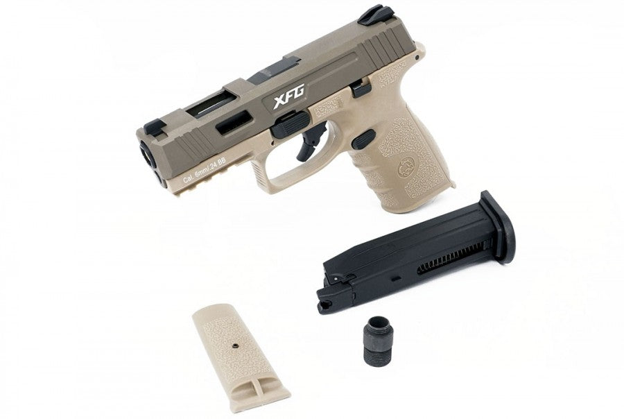 Holster for Glock 17, 18c, 19, 24 - Right handed - quick pull