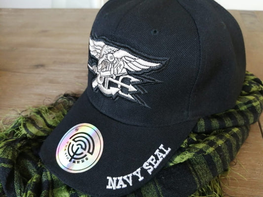 NAVY SEAL CAP - BLACK