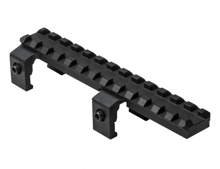 Low profile RIS rail for MP5 type replicas