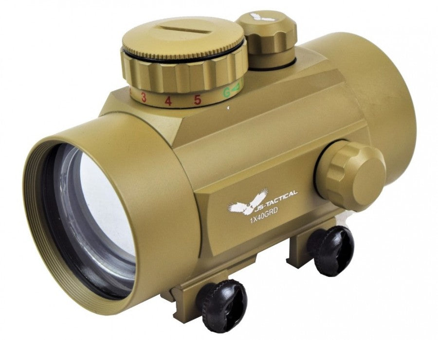 Red Dot 1x40 Reflex Sight Replica - Tan