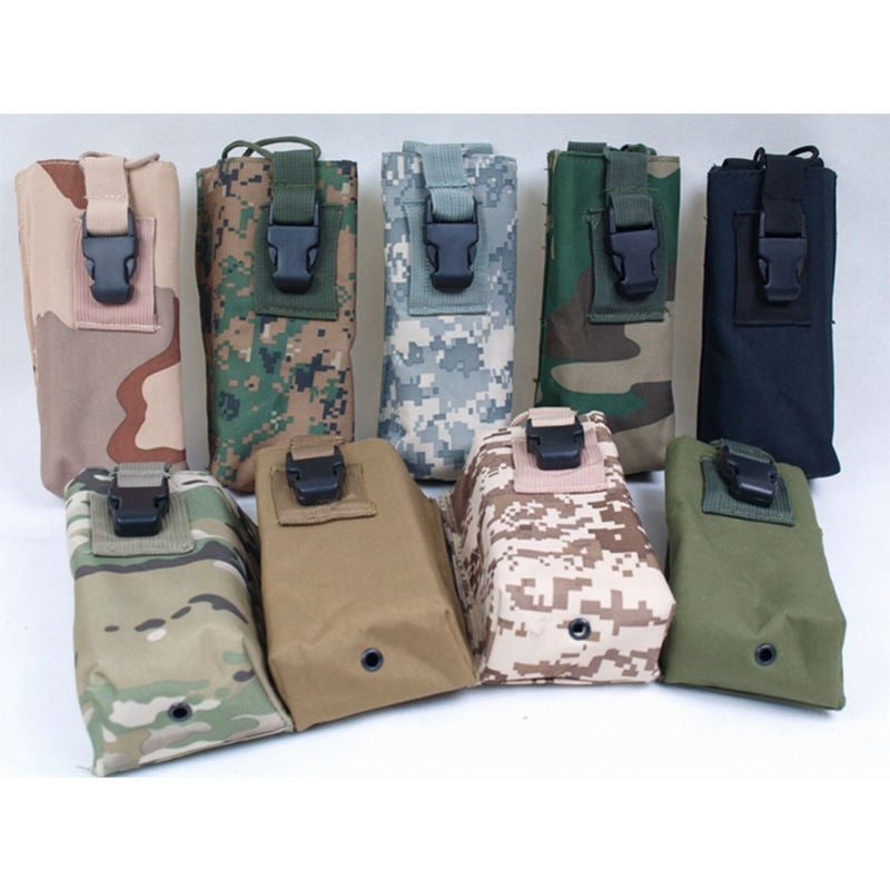 Large Molle Radio pouch - Black