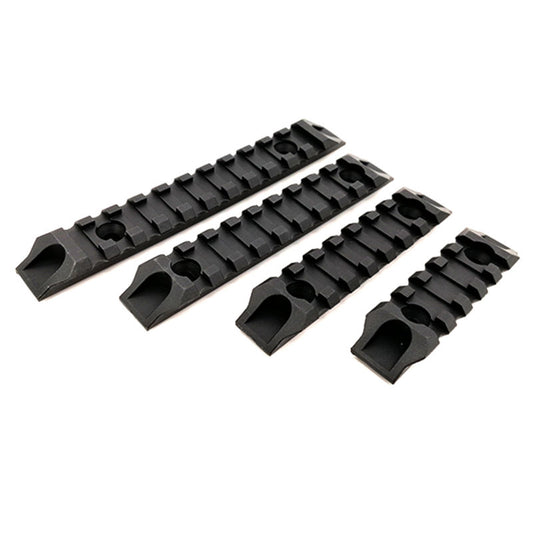 Kit of 4 M-LOK rails to Picatinny - tan or black