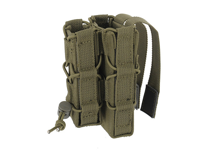 MOLLE Combo Rifle/Pistol Mag Speed Pouch - Olive