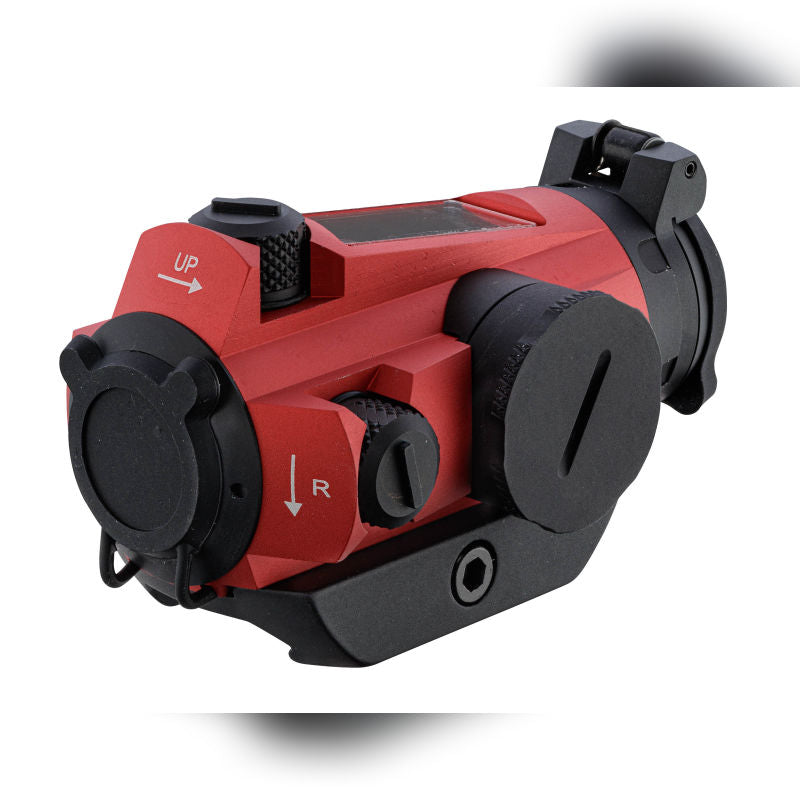 Red Dot 1x25 Reflex Sight Replica Low Mount Sight – Solar-Powered