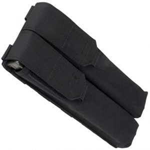 P90 MOLLE DOUBLE POUCH - BLACK