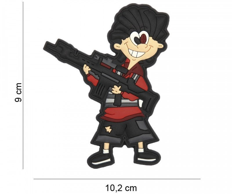 PVC 3D YOUNG OFFENDER PATCH