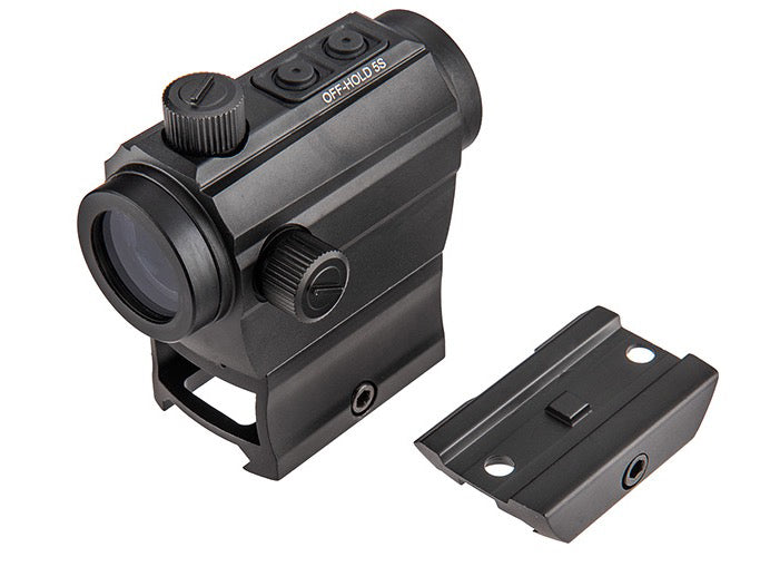 Reflex Micro Red & Green Dot Hi-mount Collimator Black