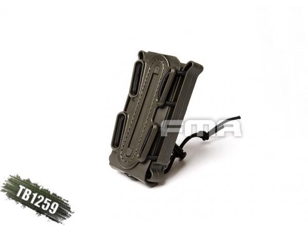 FMA SOFT SHELL SCORPION 9mm PISTOL MAG CARRIER - OD