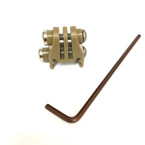 GoPro Action camera rail mount tan