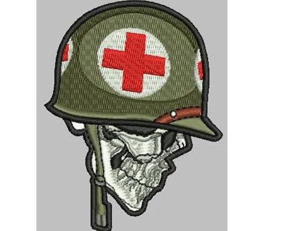 Medic skull patch