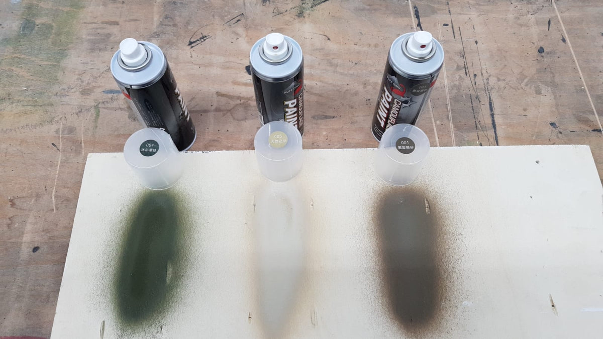 Puff Dino Camo Paint – various colours