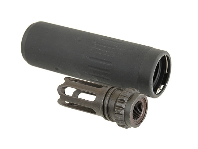 122 mm ACC TYPE SILENCER - BLACK