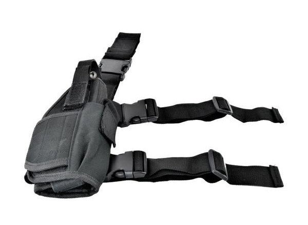 UNIVERSAL TYPE TACTICAL DROP LEG HOLSTER - BLACK