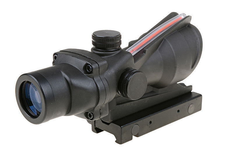 ACOG Scope with Real Red Optic Fiber