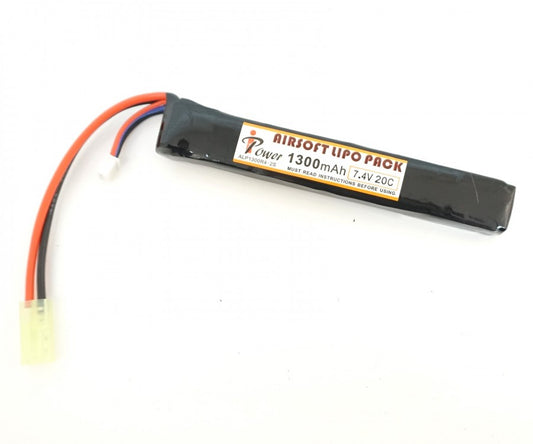 IPower 7.4V 1300mAh 20C lipo battery