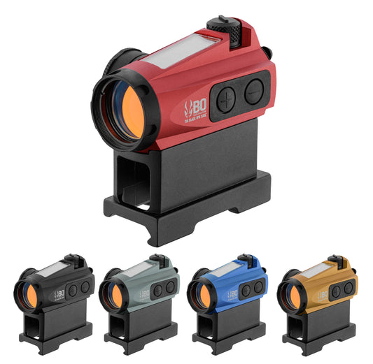 Red Dot 1x25 Reflex Sight Replica High Mount Sight – Solar-Powered