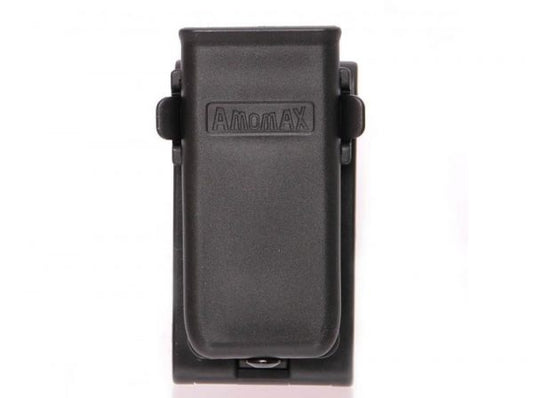 AMOMAX UNIVERSAL PISTOL MAGAZINE POUCH - BLACK