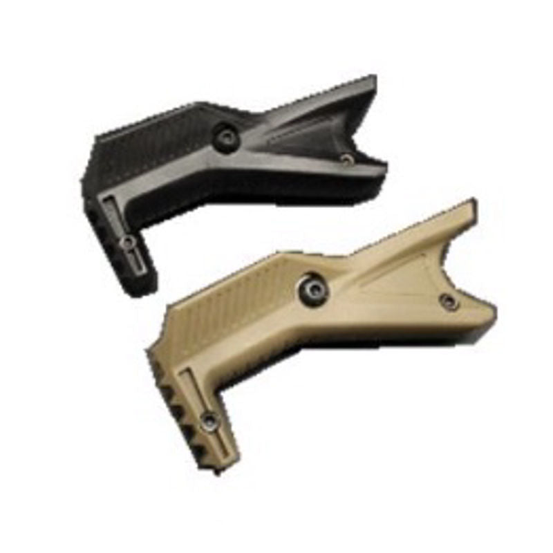Angled Forward Cobra style Grip - black