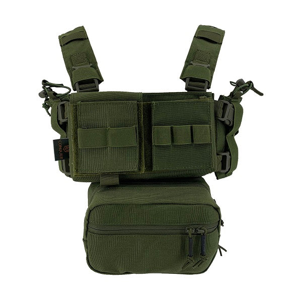 CONQUER MPC FULL SET VEST / CHEST RIG (3 IN 1) - OD
