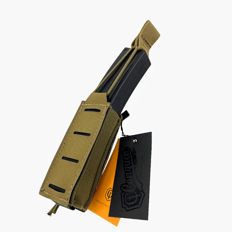 Conquer Simple Pistol Mag Pouch – Ranger Green