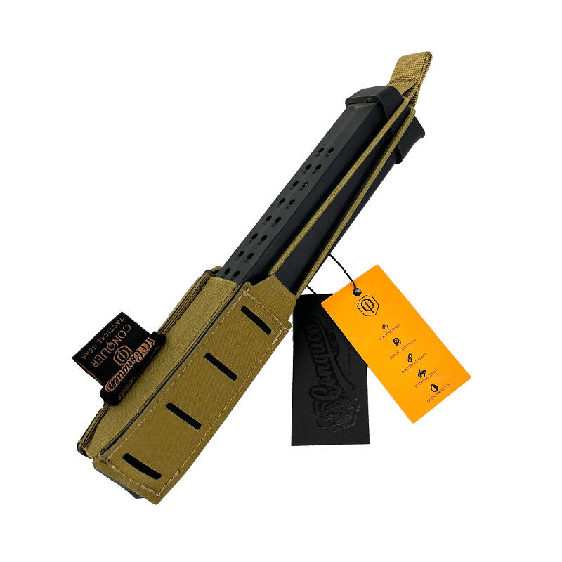 Conquer Simple Pistol Mag Pouch – Ranger Green