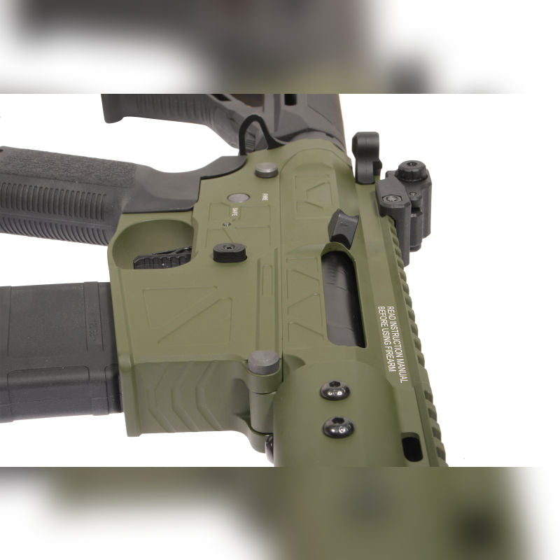 Delta Armory FREYA R15 SKELETON 13" Gen.2 – Full‑Metal, Fully Upgraded, ETU, Olive