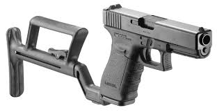 EXTENDABLE TACTICAL STOCK FOR GLOCK - TAN