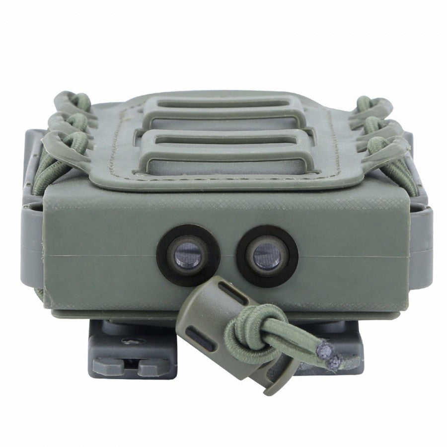 FMA SOFT SHELL SCORPION 7.62 MAG POUCH - Black dark Tan