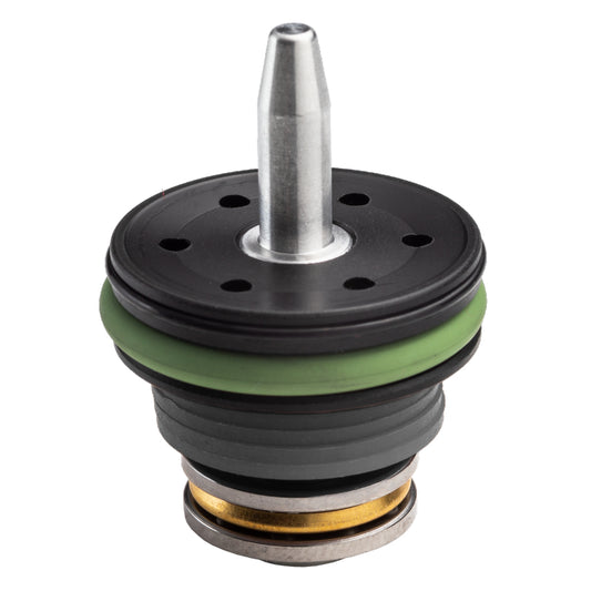 FPS AIR BRAKE CNC POM DOUBLE O-RING BALL BEARING AEG PISTON HEAD WITH ADJUSTABLE AOE