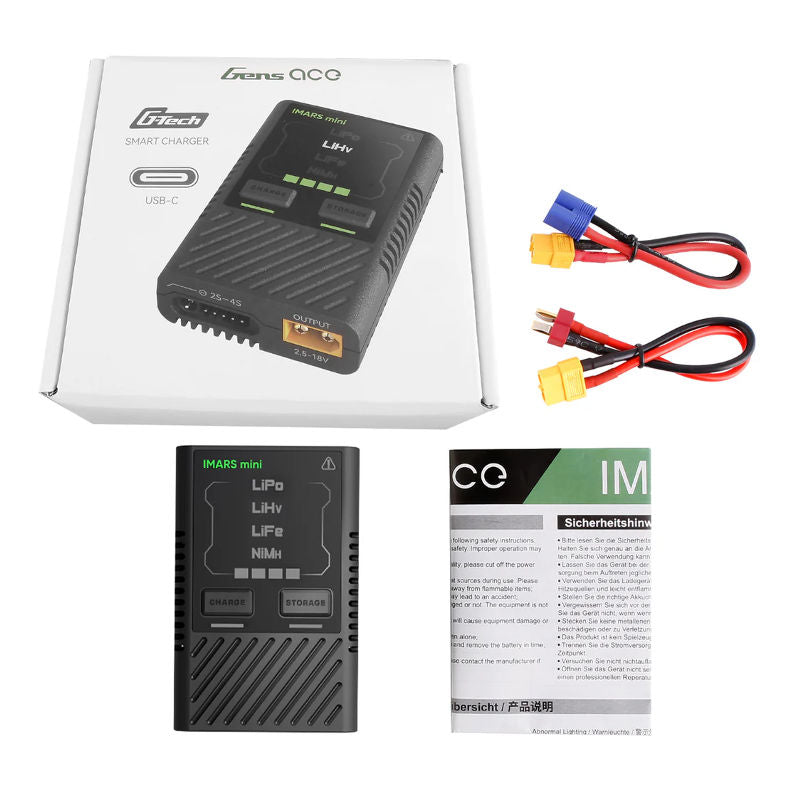 Gens ace iMars Mini G‑Tech USB‑C Charger with Storage-Mode