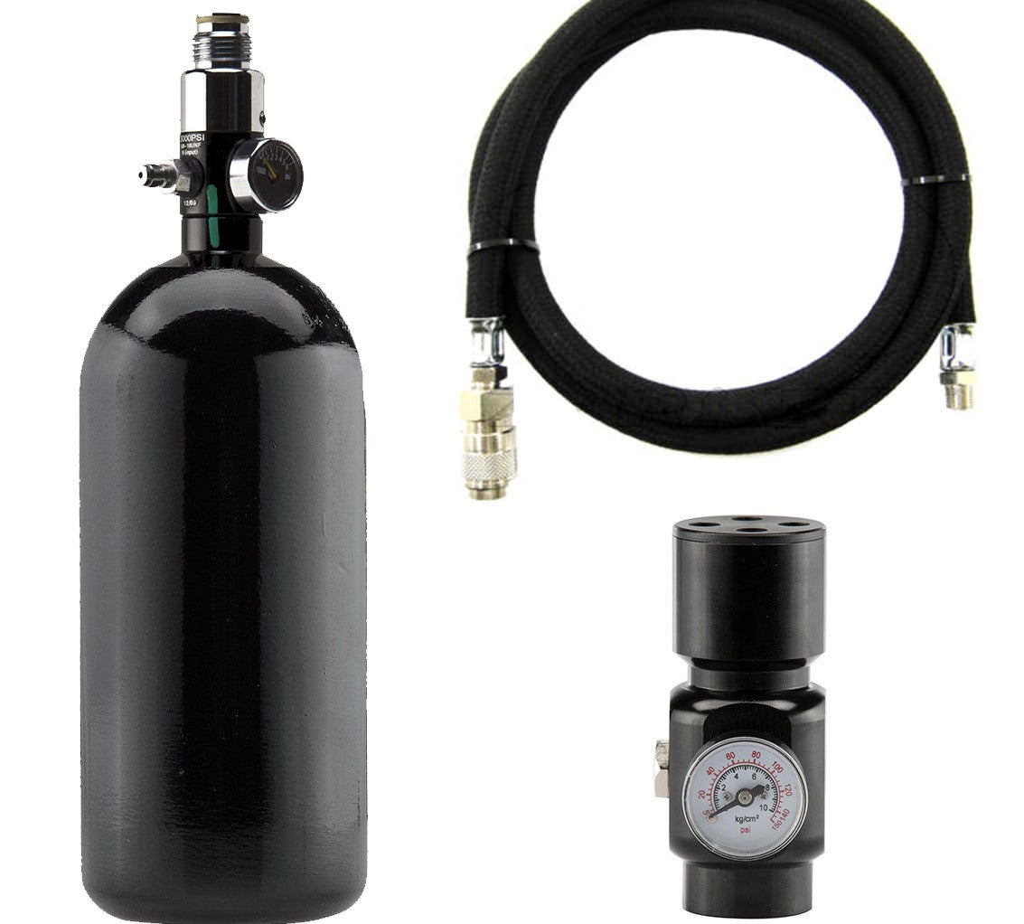 HPA SET - Full HPA Conversion Kit – US Edition (0.8L Bottle + Preset + Regulator + Reinforced Line)