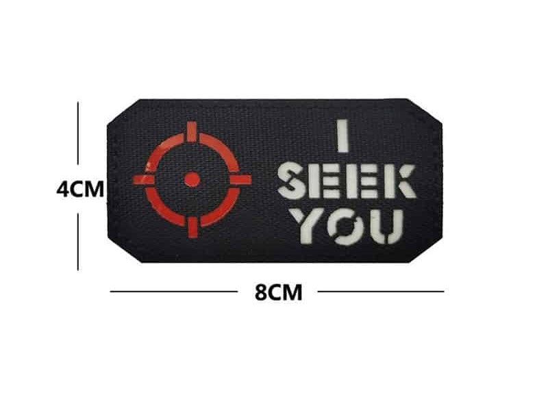 I SEEK YOU - FLUORESCENT PATCH