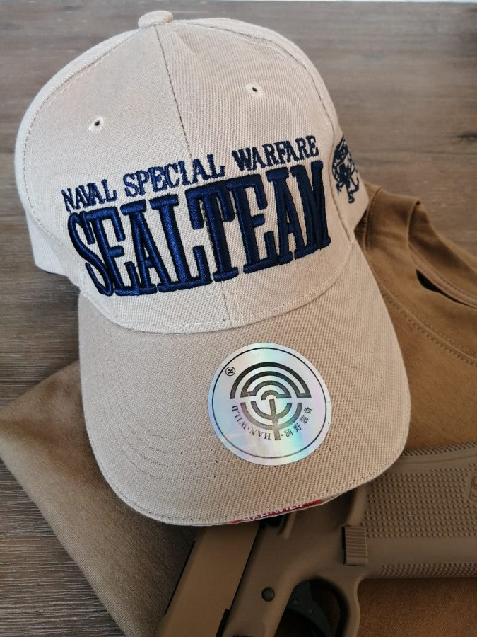 SEAL TEAM CAP - TAN