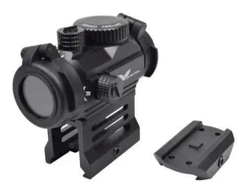RED DOT SIGHT WITH 1" RISER BLACK