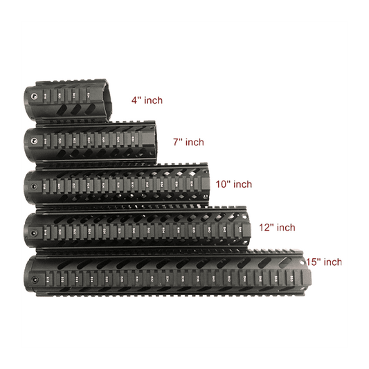 M4 METAL HANDGUARD GEN2 4-INCH BLACK