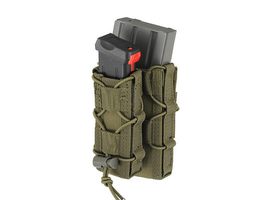 MOLLE Combo Rifle/Pistol Mag Speed Pouch - Olive