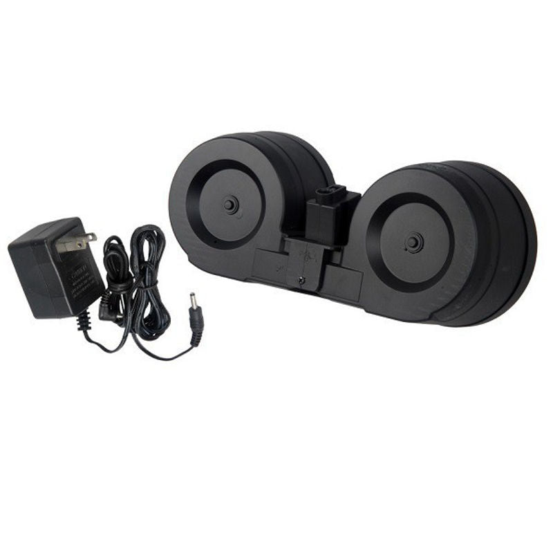 A&K Dual C‑MAG Electric Drum Magazine for MP5 AEGs