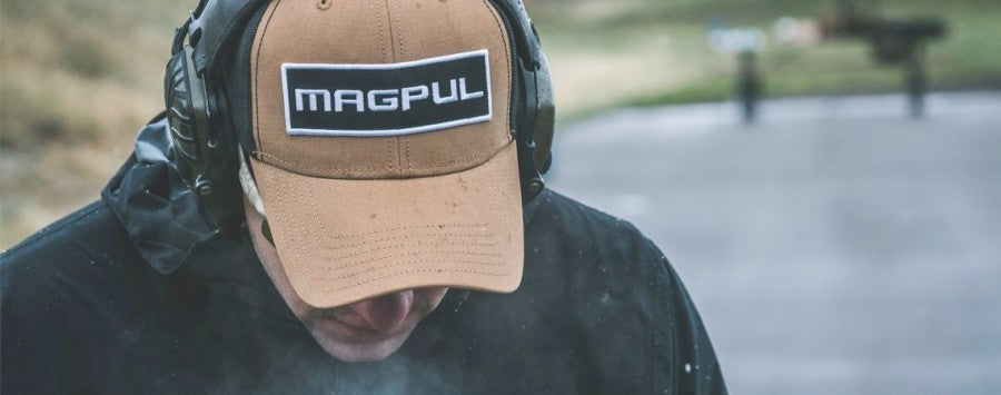 Magpul - Wordmark Patch Mid Crown Snapback - Black
