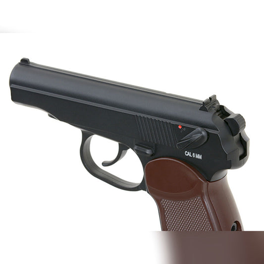 🖤 Soviet PM Makarov Spring Pistol Replica – full metal [G29] - black