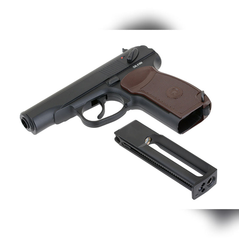 🖤 Soviet PM Makarov CO₂ Pistol Replica – Black [KWC]