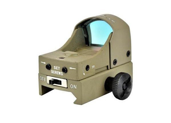 Mini Red/Green DOT Reflex Sight – Tan