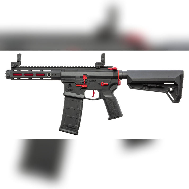 LANCER TACTICAL LT-32 Hellion Black / Red FULL PACK