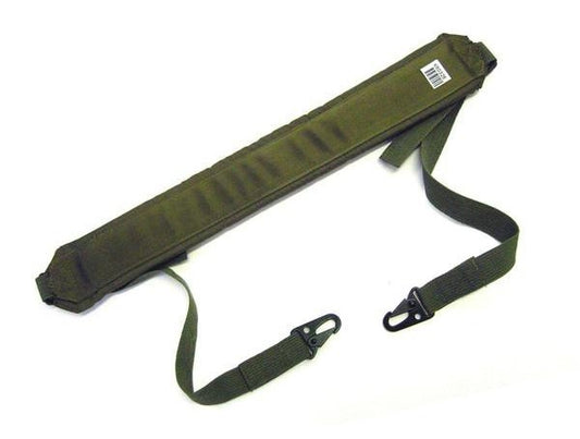 PADDED RIFLE 2 POINT SLING - OLIVE